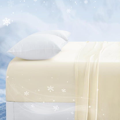 Queen Cooling Fitted Sheet for Spring & Summer