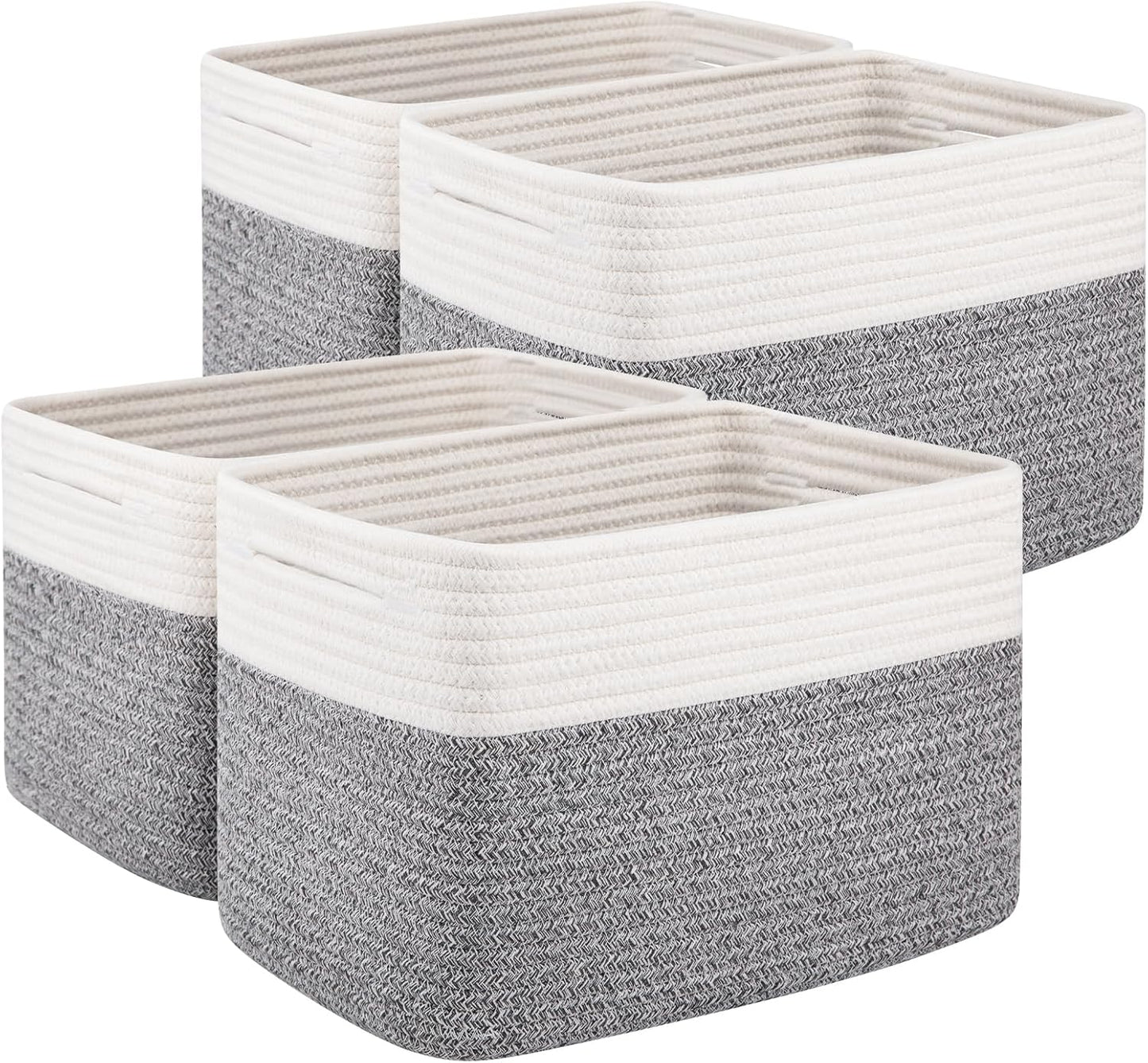 4 Pack Storage Baskets for Organizing