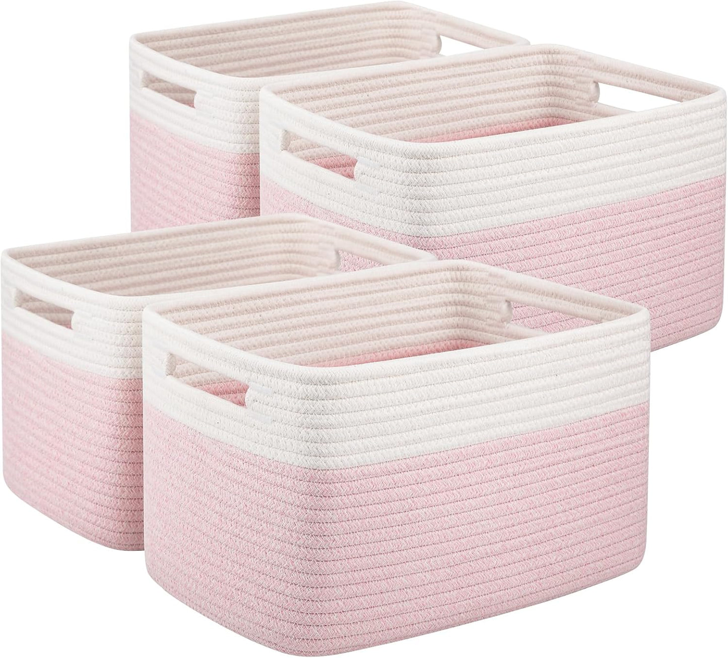 4 Pack Storage Baskets for Organizing