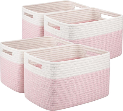 4 Pack Storage Baskets for Organizing
