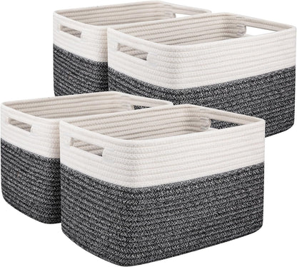 4 Pack Storage Baskets for Organizing