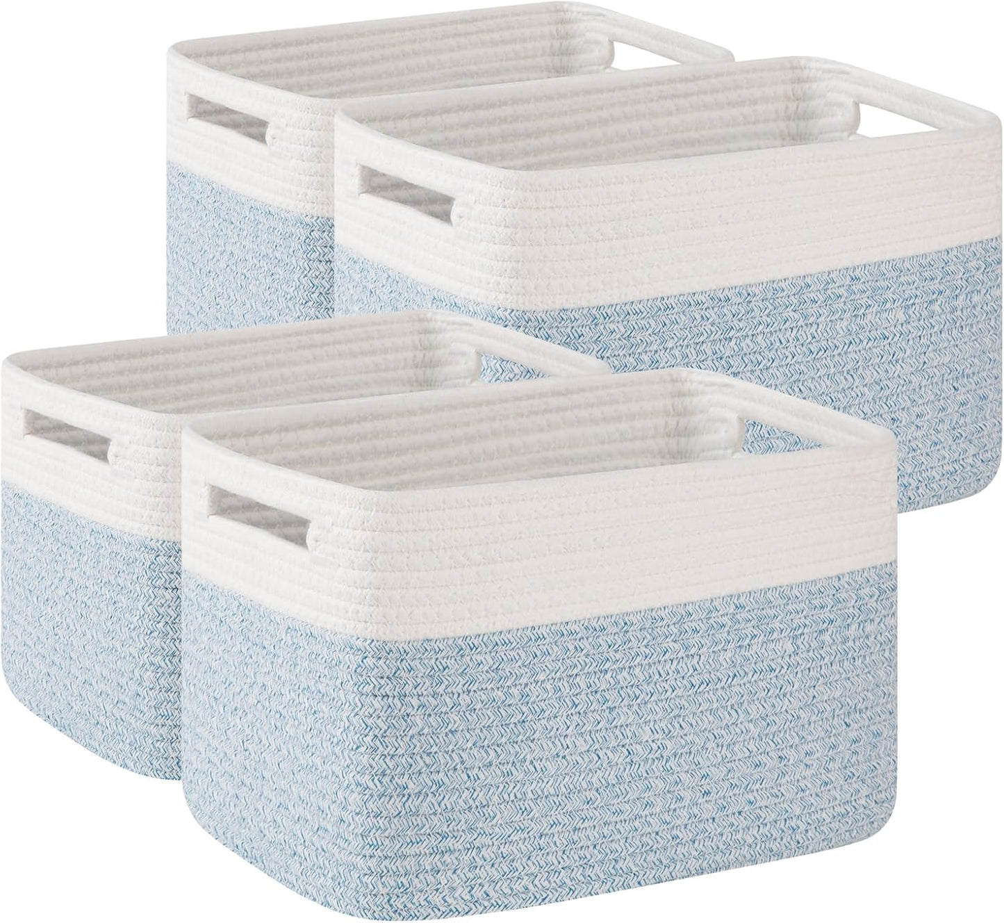 4 Pack Storage Baskets for Organizing