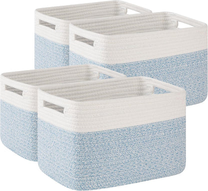 4 Pack Storage Baskets for Organizing