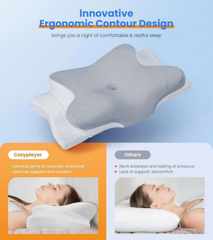Cord Haven™Set of 2 Ultra Cooling Pillows for Instant Neck Relief