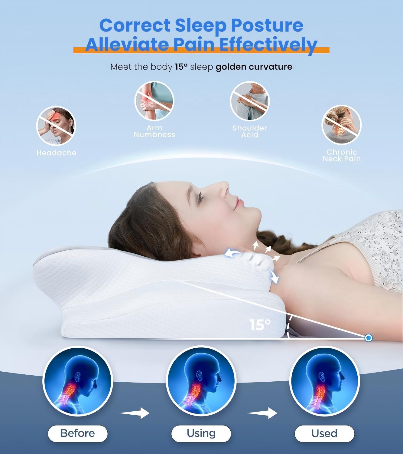 Cord Haven™Set of 2 Ultra Cooling Pillows for Instant Neck Relief