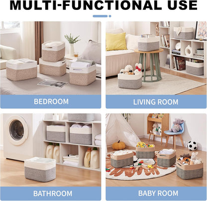 4 Pack Storage Baskets for Organizing