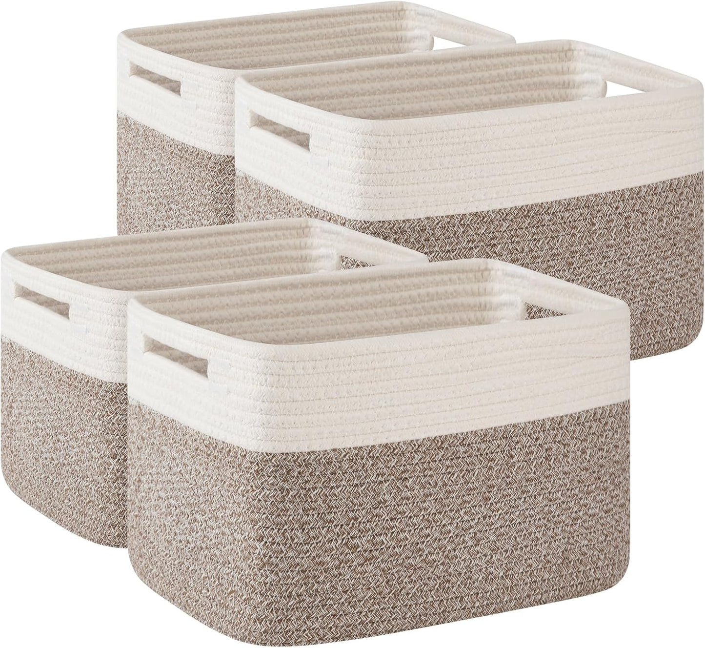 4 Pack Storage Baskets for Organizing