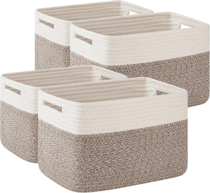 4 Pack Storage Baskets for Organizing